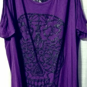 LOWEST SALE! Midnight Hour Cold Shoulder Top